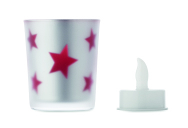 Logo trade promotional giveaway photo of: LED tea light candle